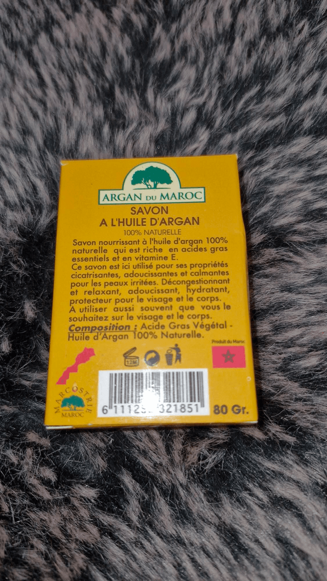 ✨️Savon à l'huile d’argan 