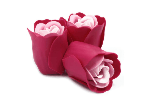 ✨️Coeur de roses de savon rose