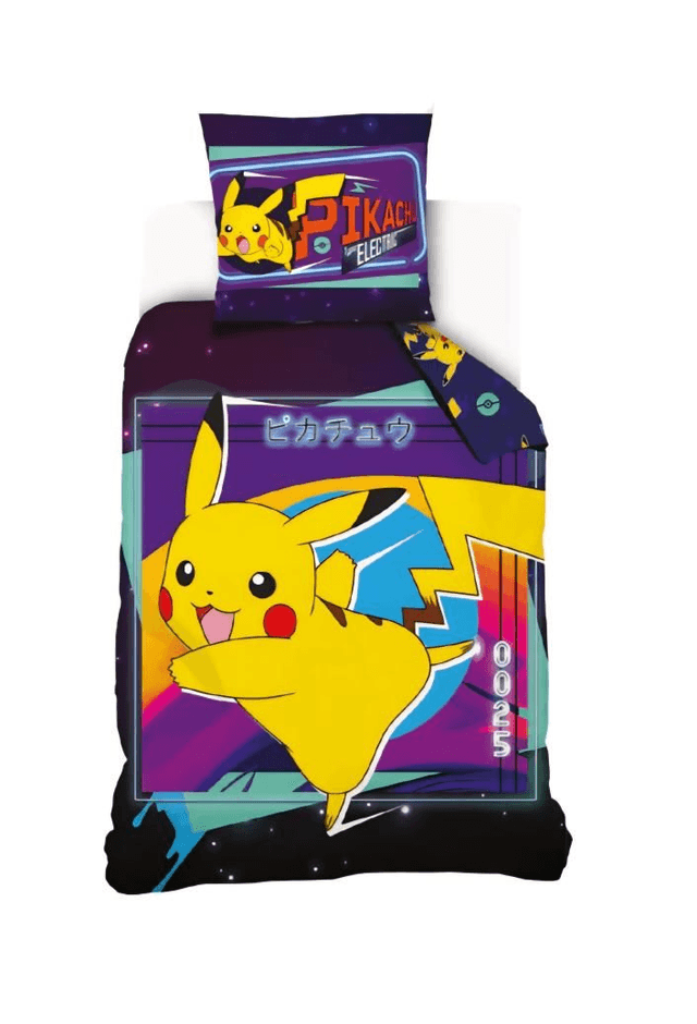 ✨️HOUSSE DE COUETTE ET TAIE D&#039;OREILLER POKÉMON 