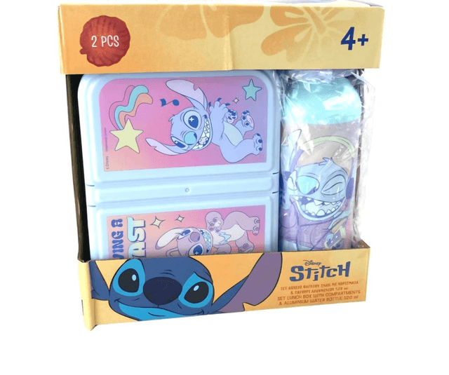 ✨️BOITE À GOÛTER ET GOURDE STITCH 