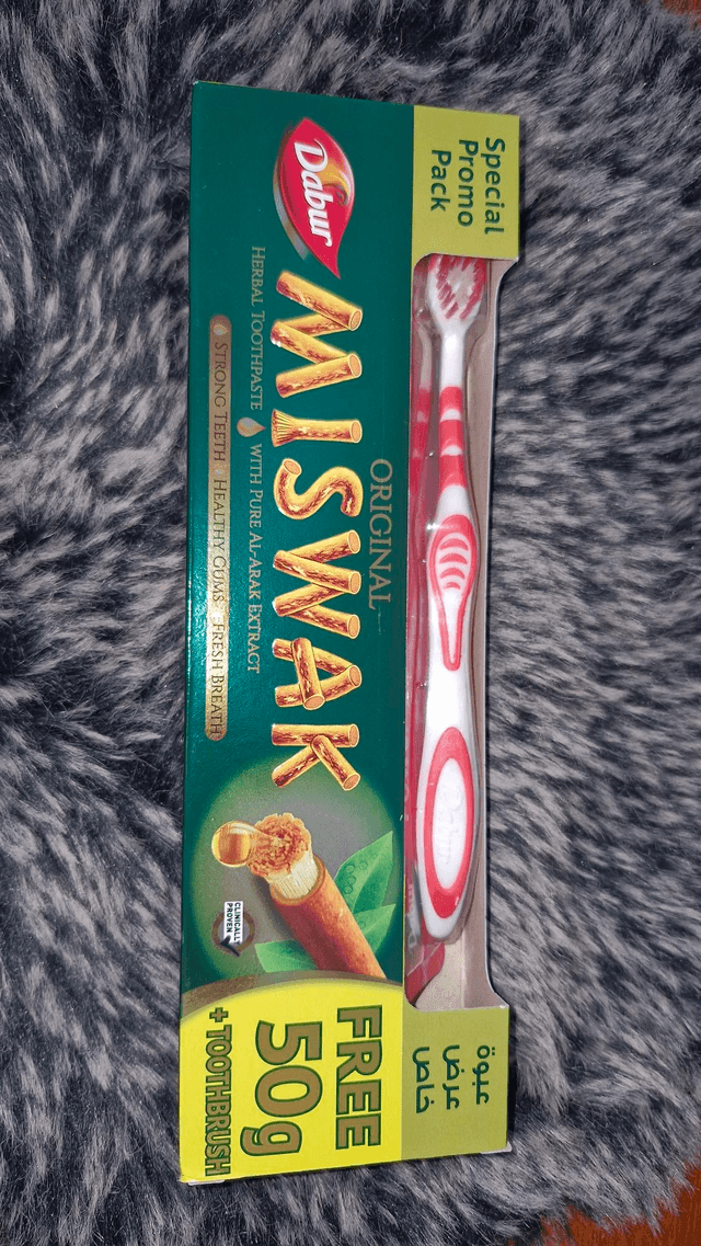 ✨️Dentifrice Miswak+brosse à dents 