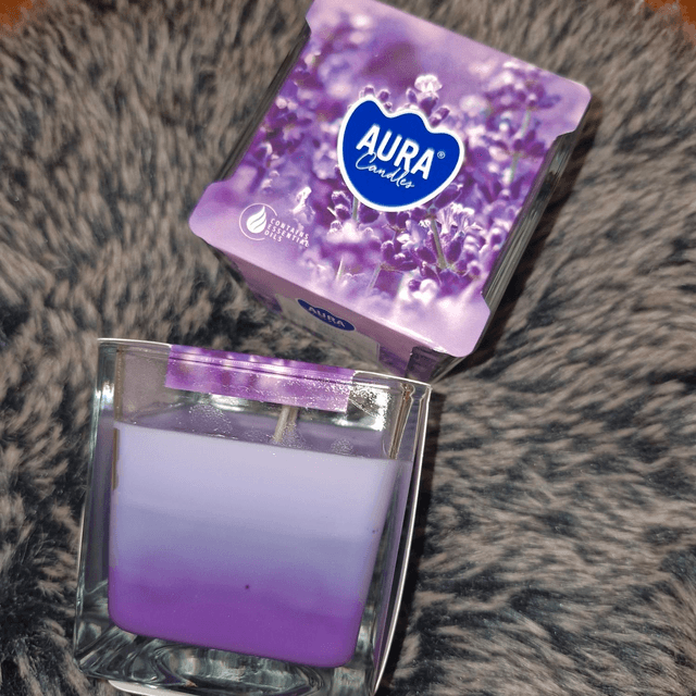 ✨️BOUGIE ARC EN CIEL PARFUM LAVANDE