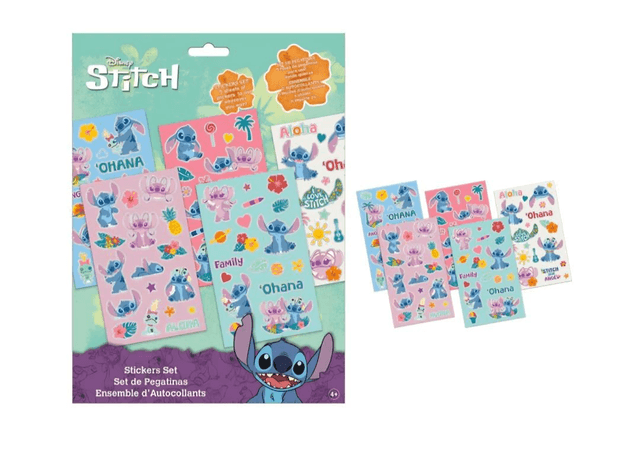 ✨️LOT D’AUTOCOLLANTS STITCH 