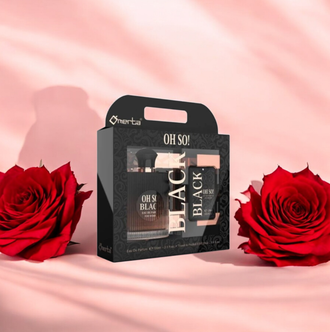 Coffret parfum inspiration "Black Opium"