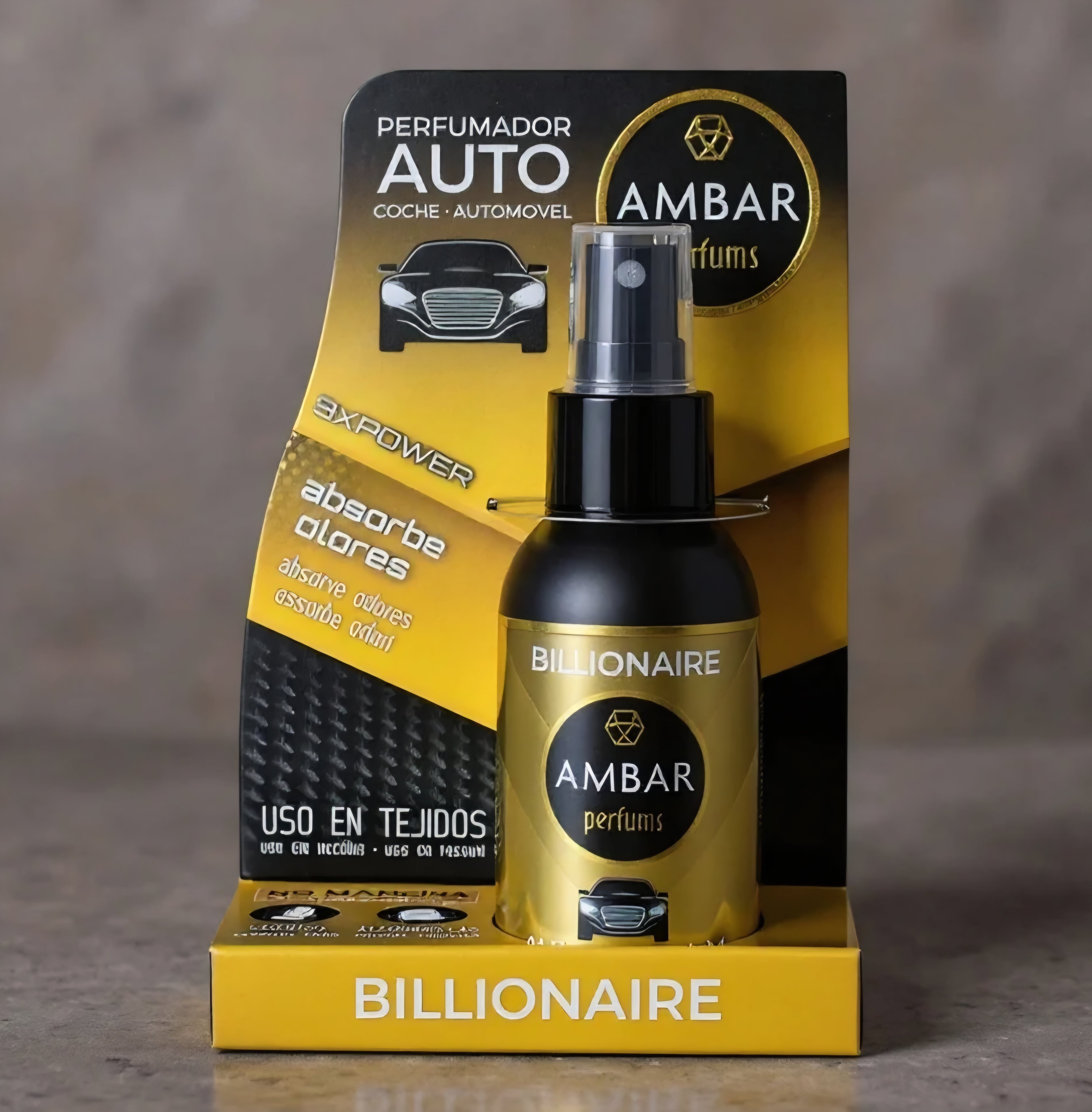 Spray voiture inspiration "one million"