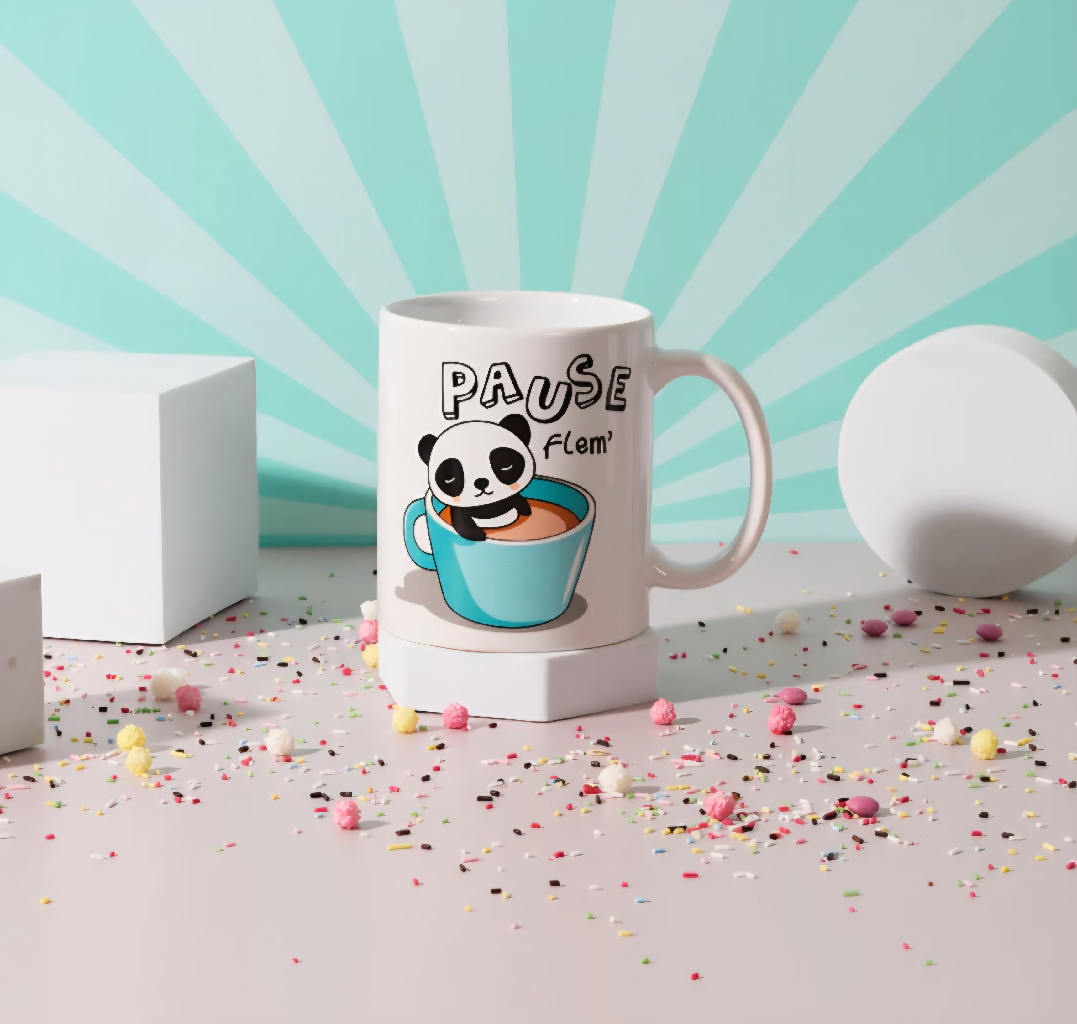 Mug Kawaii Panda 🐼
