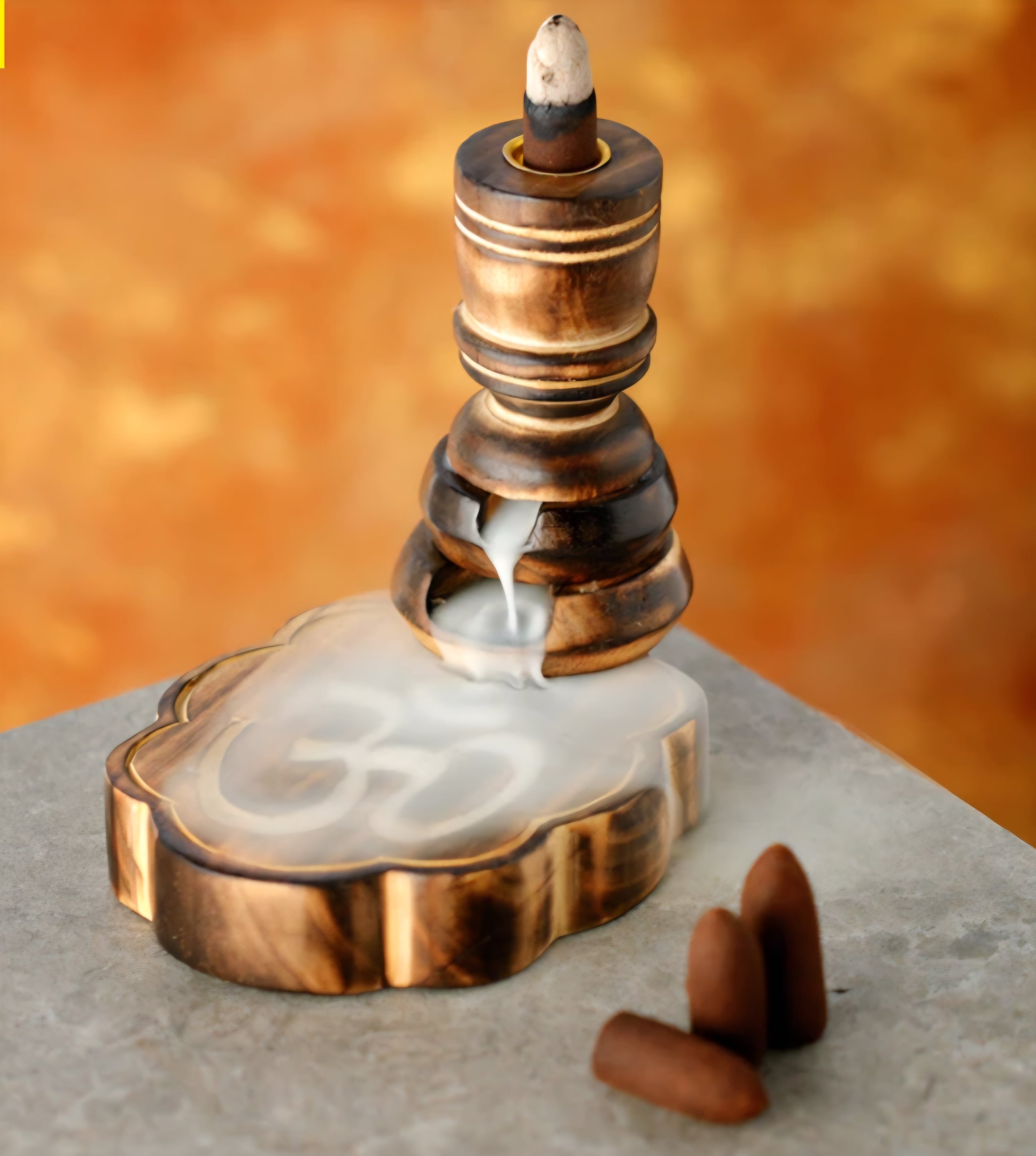 Brûleur d’encens à reflux