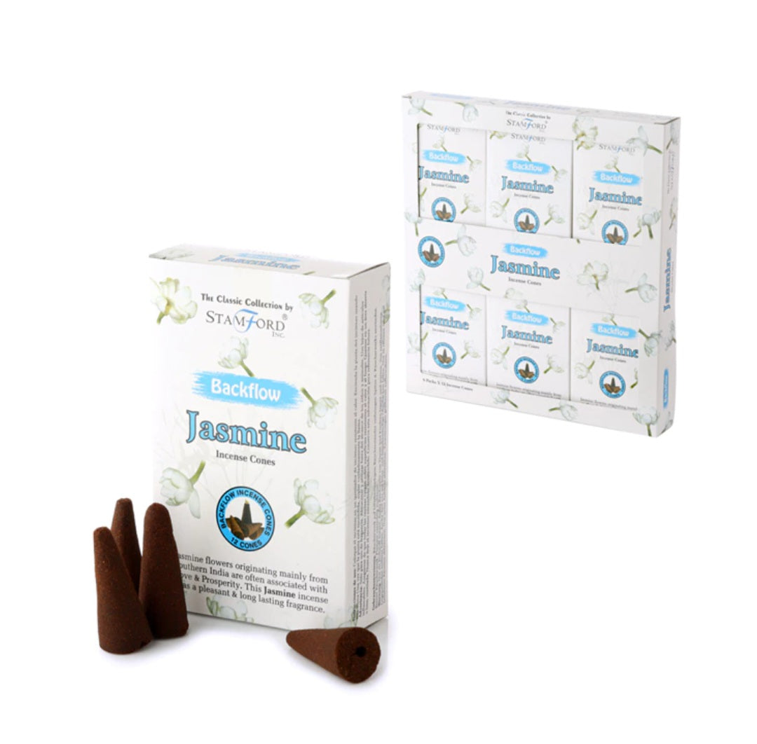 Cônes d’encens à reflux parfum jasmin