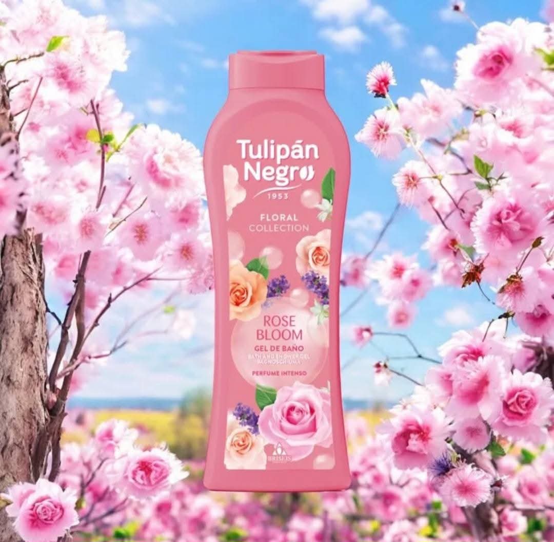 Gel douche parfum rose