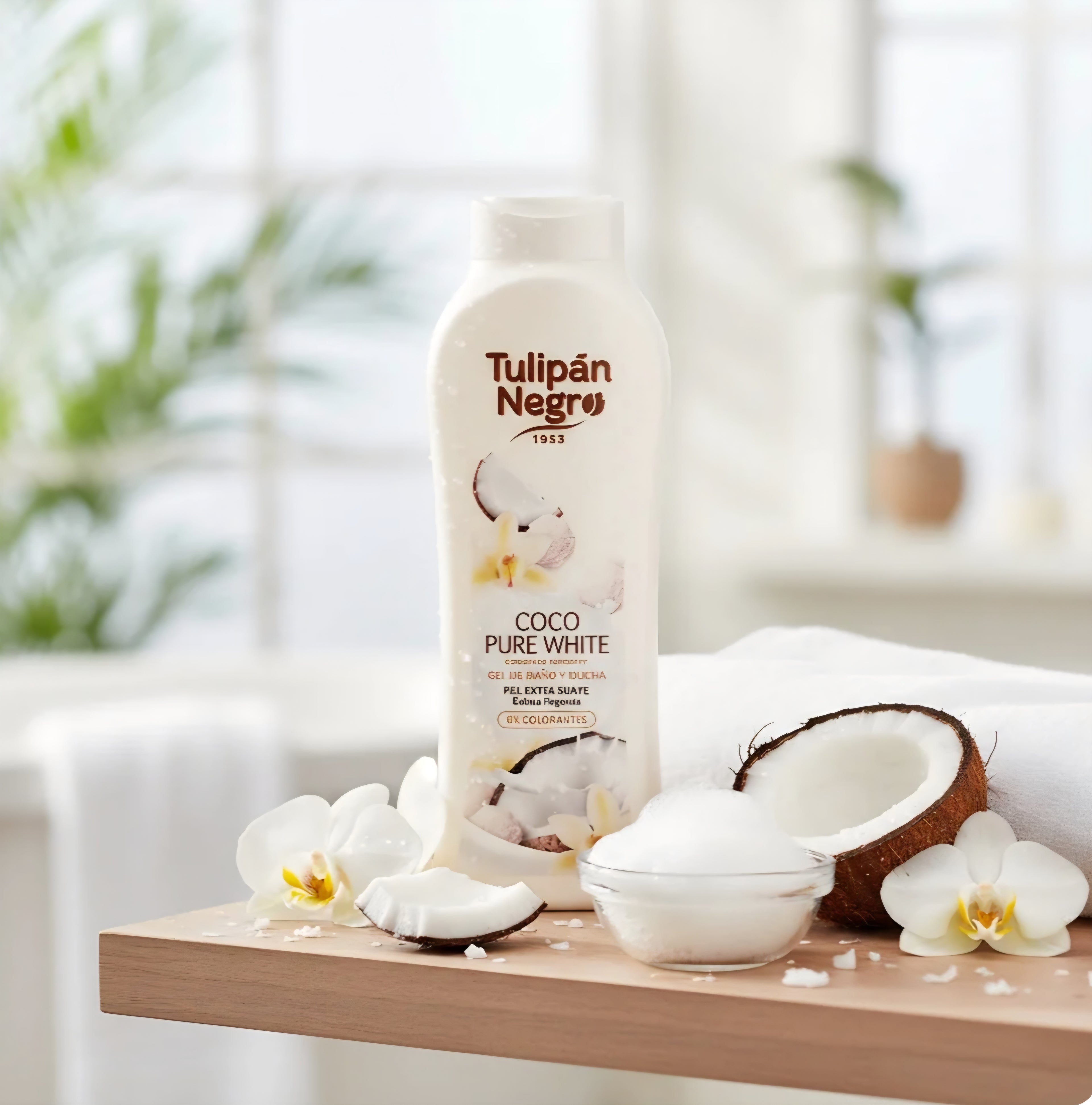 Gel douche à la noix de coco