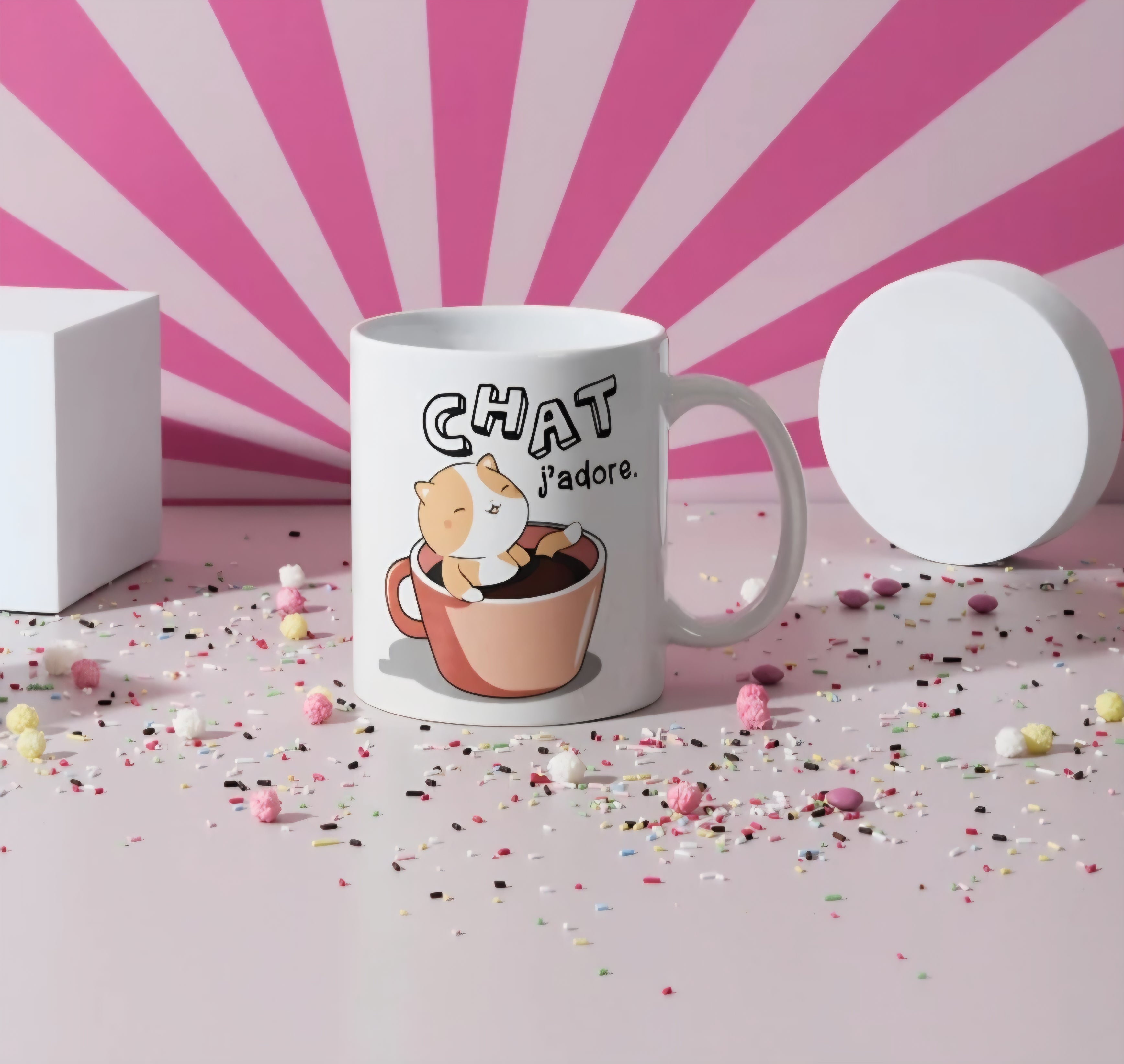 Mug Kawaii chat 🐱